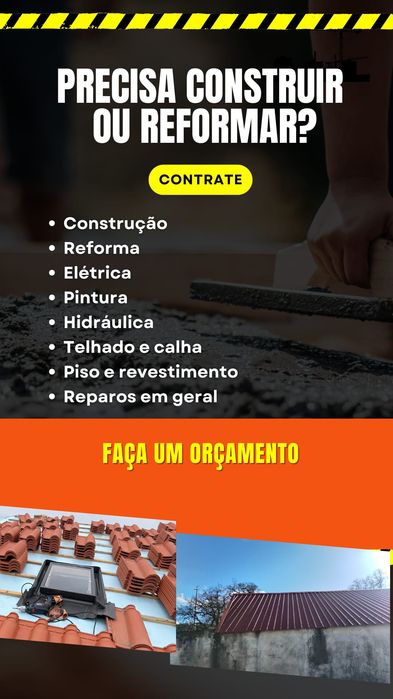 Trabalhos de remodelação na sua casa ou empresa escritório