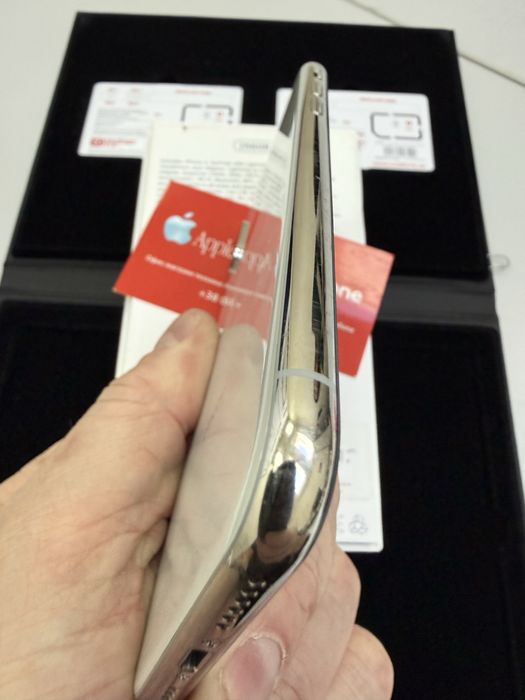 iPhone X  256GB Silver  NEVERLOCK акб 100% гарний