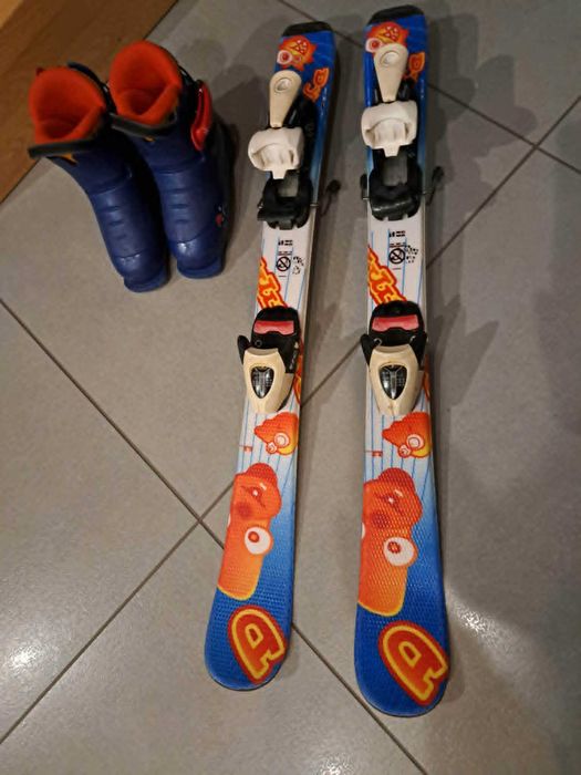 narty Dynamic jr  i buty narciarskie salomon