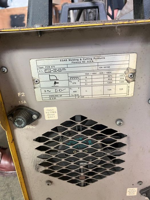 Plasma de corte Amarelo