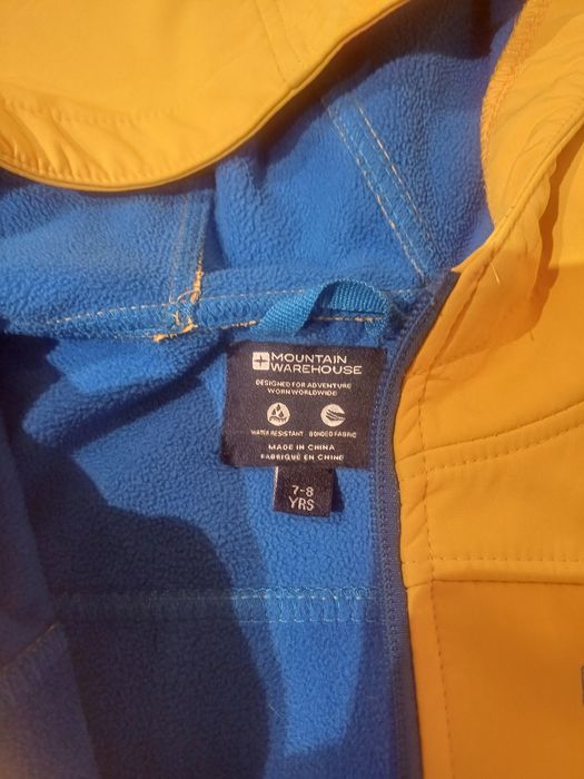 Kurtka softshells 128  7-8 lat lekka wiosenna