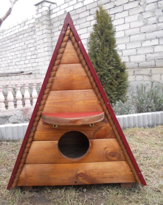 Будка для кота. Будка для собаки.