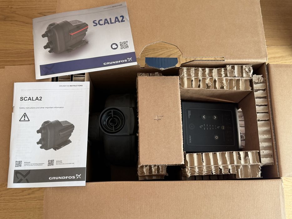 Bomba de água Grundfos Scala2 3-45. Nunca usada e com garantia até 2028