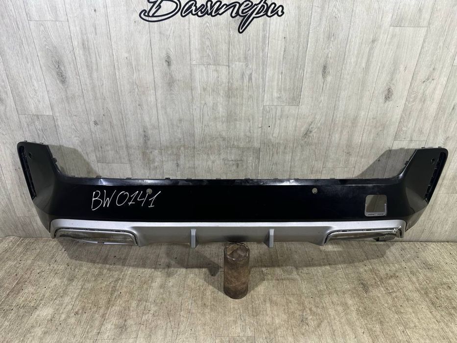 Бампер задний BMW X1 U11 M-Paket ( 2022 - 2026 г. ) Спойлер Диффузор