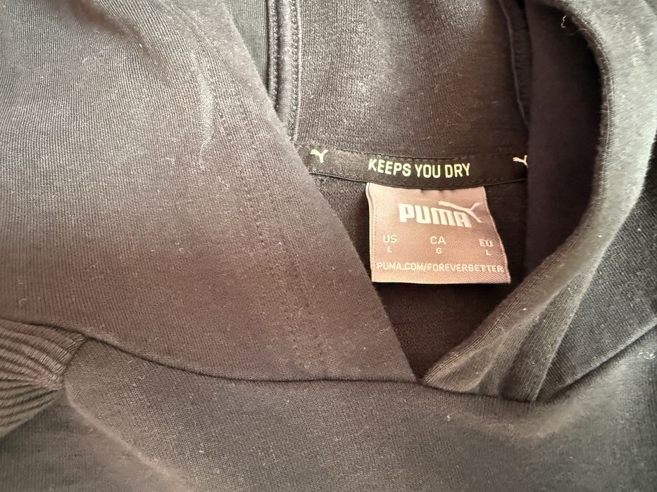 Czarna bluza damska Puma rozmiar L