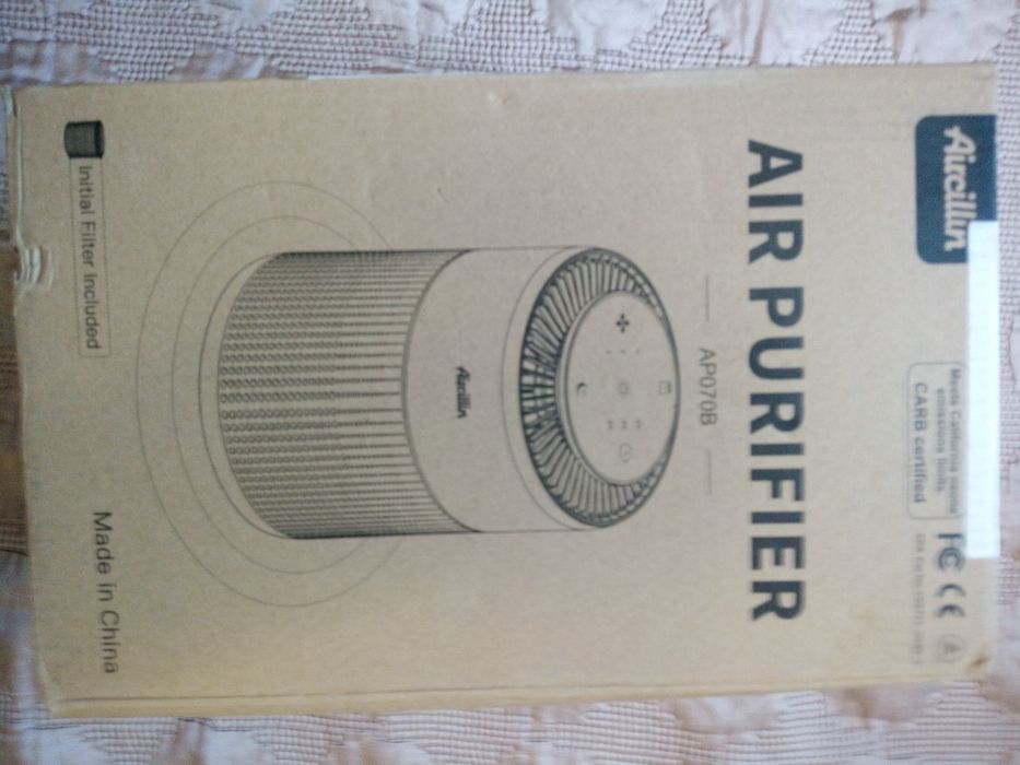 Очищувач повітря Aircillin AP070B з HEPA-фільтром (Новий)