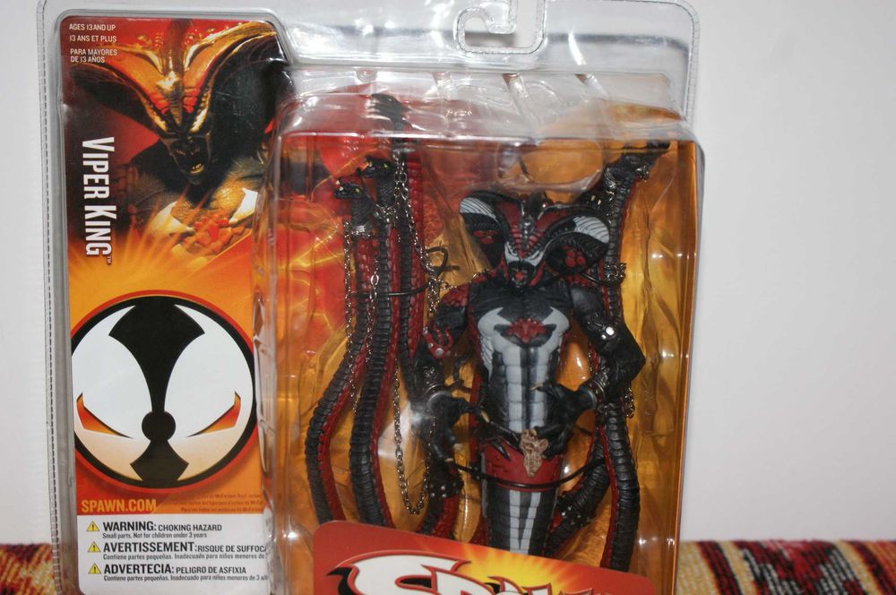 MacFarlane Toys figuras SPAWN, Metal Gear Solid, Soul Calibur