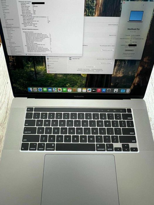 Macbook pro 16 i7 2.6/16/512 gb 2019 ноутбук