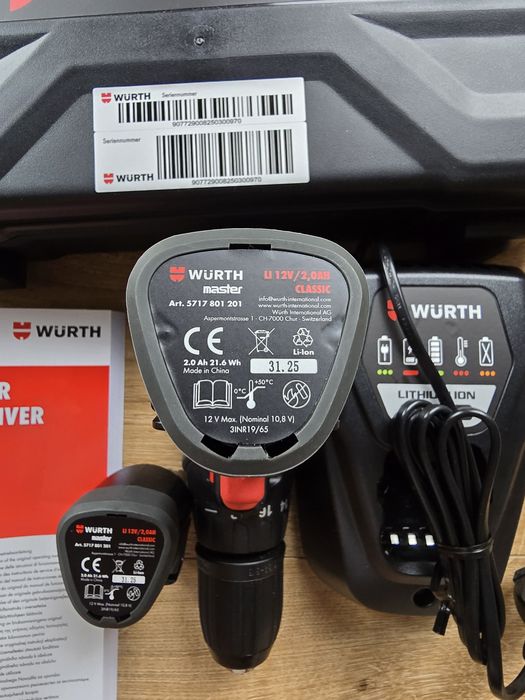 Wiertarko wkrętarka Wurth ABS 12 Power Classic