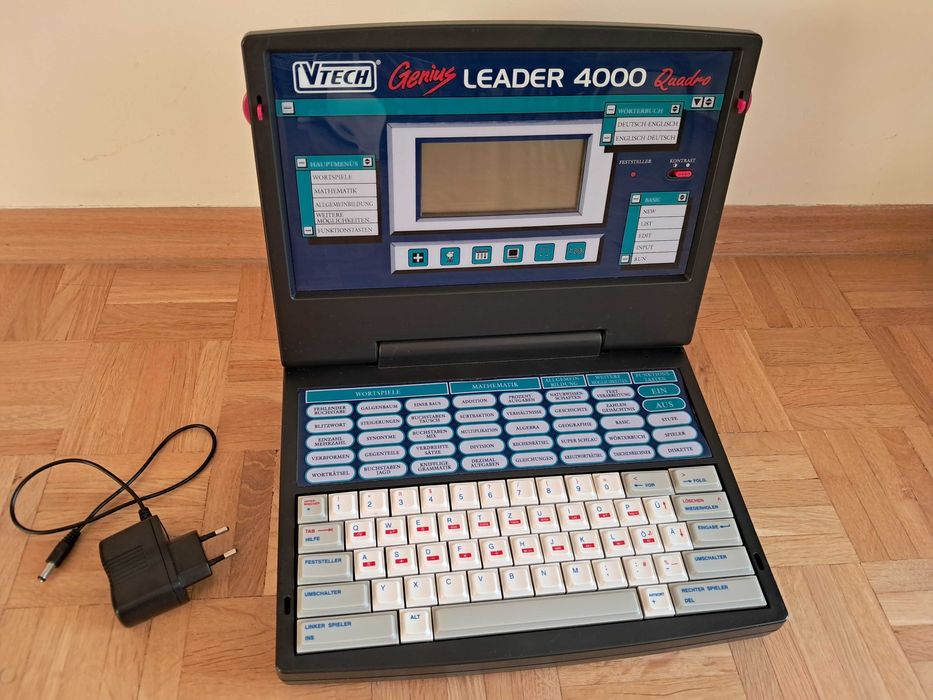 Komputer edukacyjny Laptop Genius Leader 4000 do nauki j. niemiecki