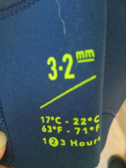 Fato de surf criança 12-13 anos para o inverno