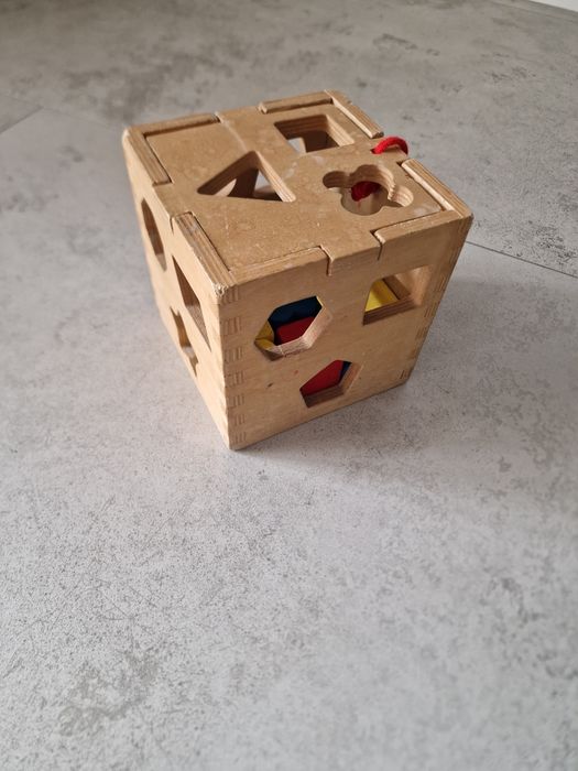 Zestaw zabawek puzzle, sorter, układanka
