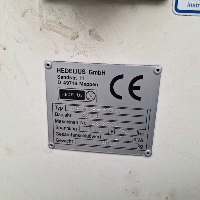 Frezarka CNC Hedelius CB 60