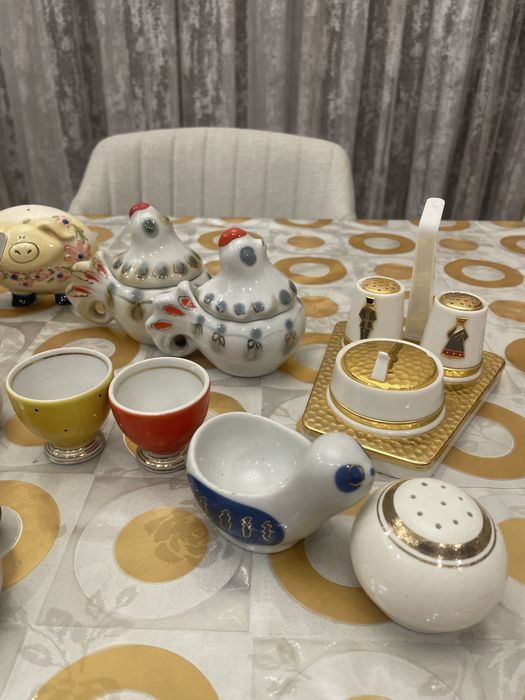 Спецовники ,соусницы,горчичница Курочка ,Петушок