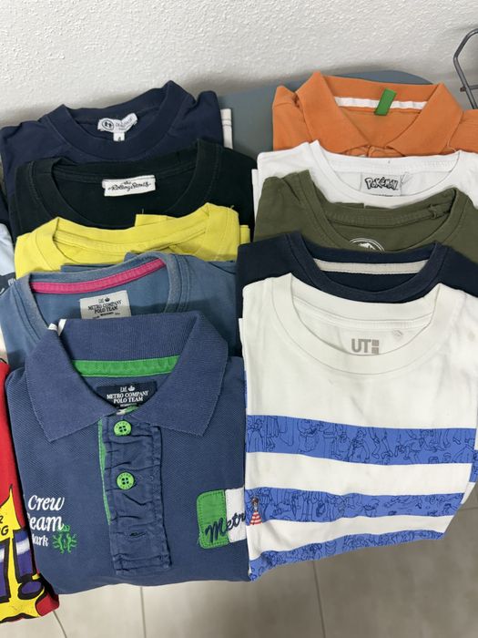 Lote 20 t-shirts menino 4-6 anos