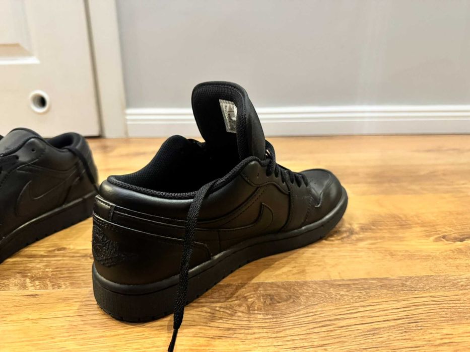 AIR JORDAN 1 LOW all black r 44