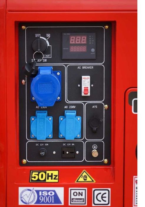 Generator agregat prądotwórczy SDG9000S 1F ATS 9,5KVA 230V 1F ATS