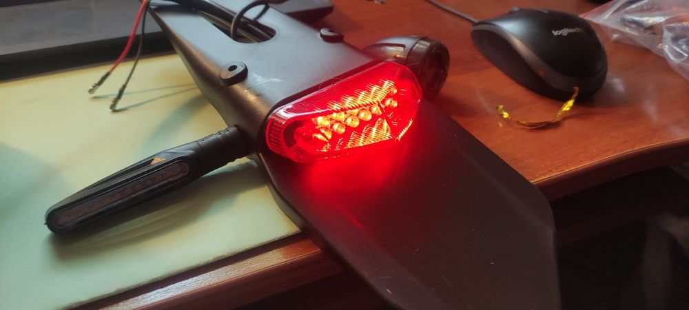 Заднє пластикове крило (Хвіст) для Ендуро