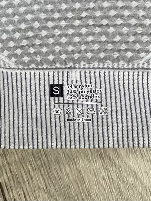 Кофта лонгслив S размер женская спортивная серая