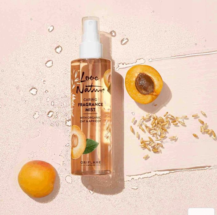 Damska mgiełka do ciała Love Naturę  z organicznym  owsem