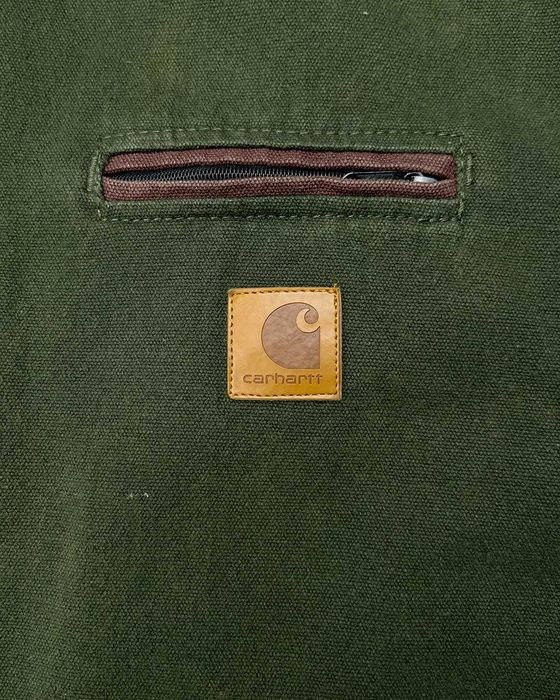 Куртка Carhartt WIP J97 Sandstone Duck Detroit Moss/Brown