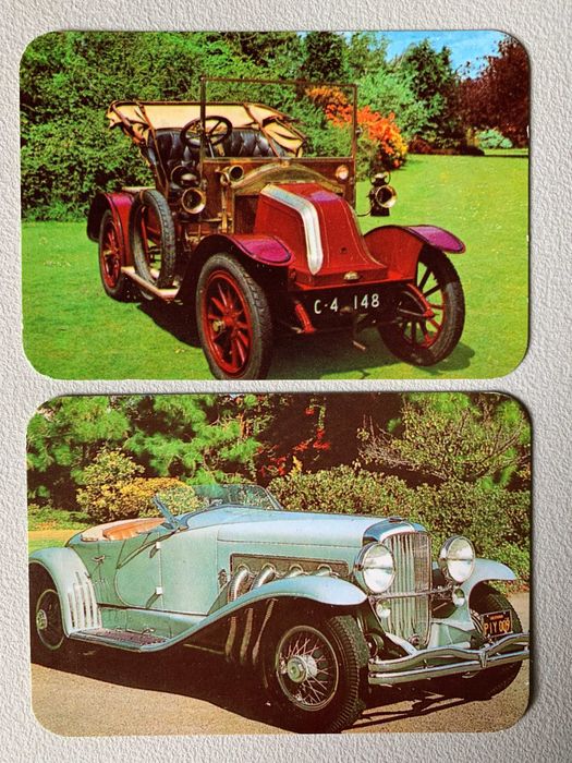 Calendários de 1992 - Carros Antigos (preço unitário)