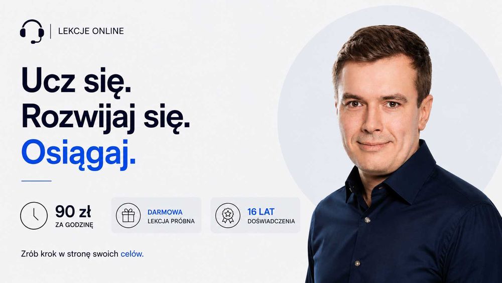 Korepetycje angielski ONLINE