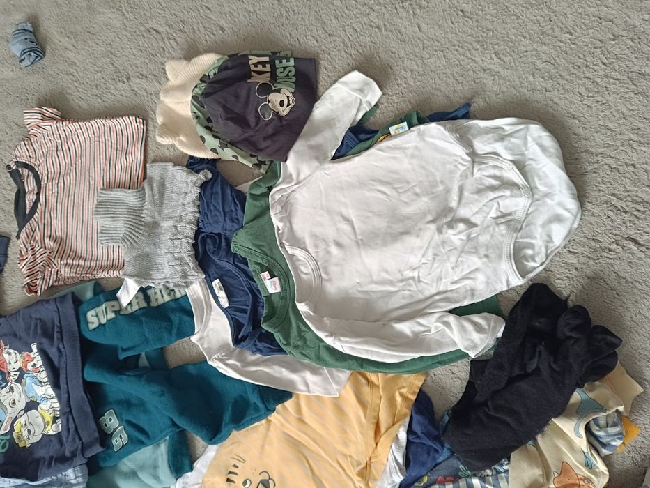 Paka ubrań dla chłopca rozmiar 86