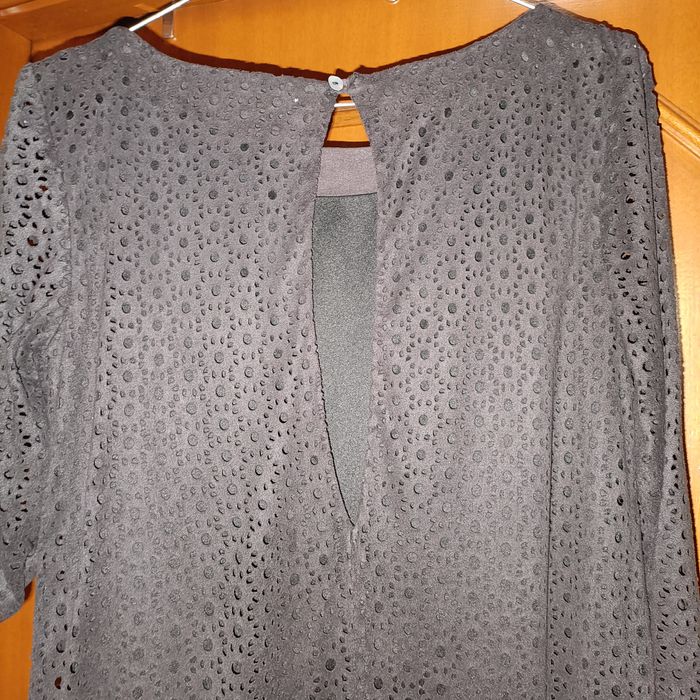 Vestido preto pull&bear