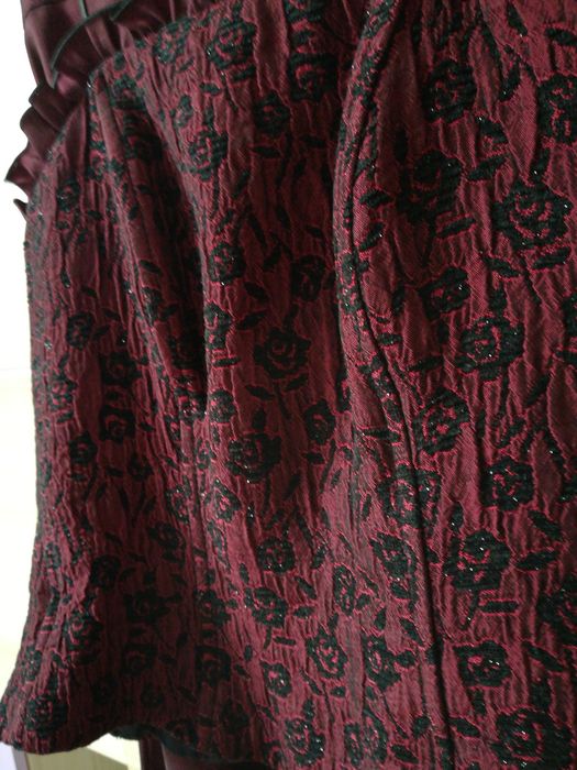 Sukienka 34 bordo WESELE