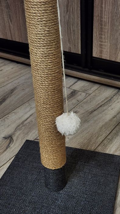 Дряпка для кота + іграшка з котячою м'ятою