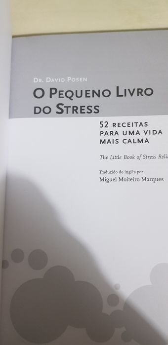 Receitas para uma vida mais calma. NOVO