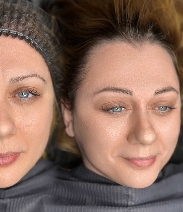 Татуаж бровей и губ Киев Перманентный макияж Натуральный результат