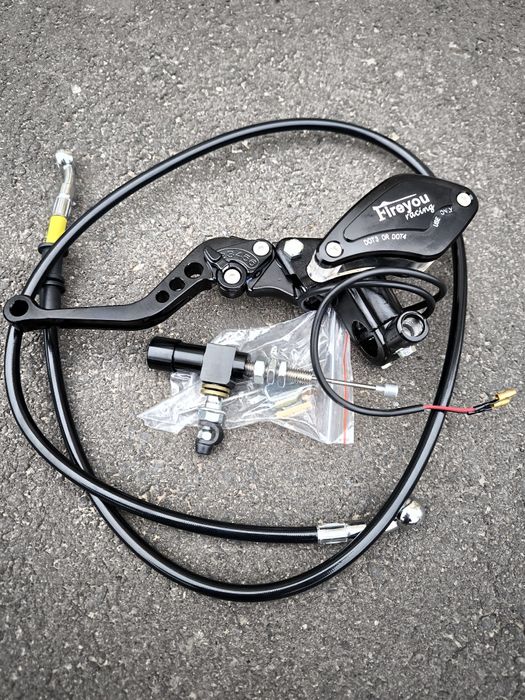 Ручка зчеплення гідравлічна на мотоцикл, ендуро, ручка легкого вижима