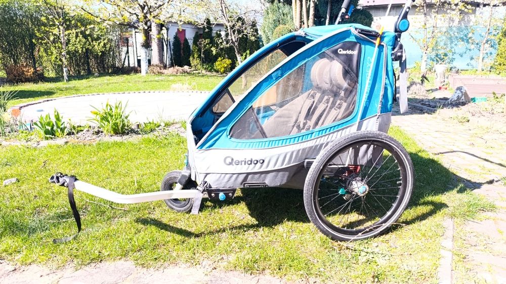 Przyczepka rowerowa Qeridoo sportex2