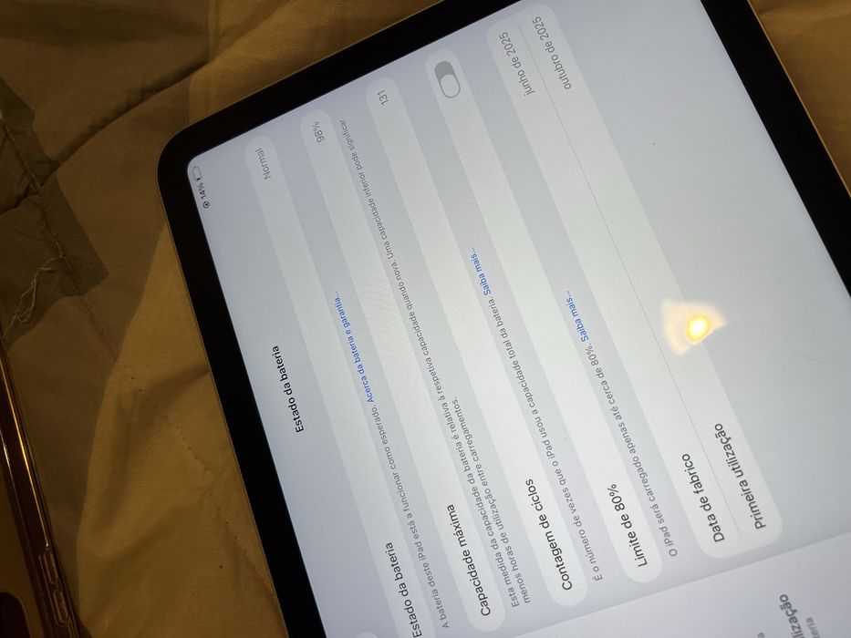 Ipad a16 256Gb Prateado