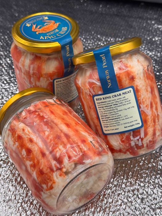 Мясо краба 1-я фаланга.Краб 250, 500, 700 грамм.Королевский краб.