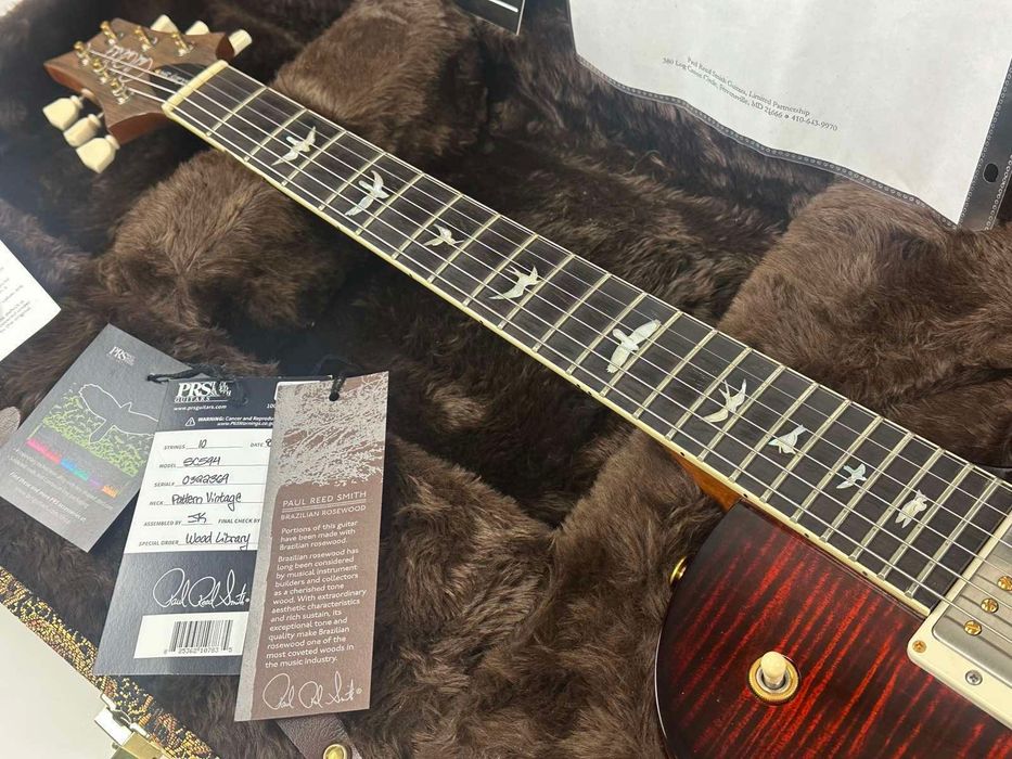 2021 PRS McCarty 594 Wood Library Singlecut (One-Piece Top / Brazilian, mint, 5990$)