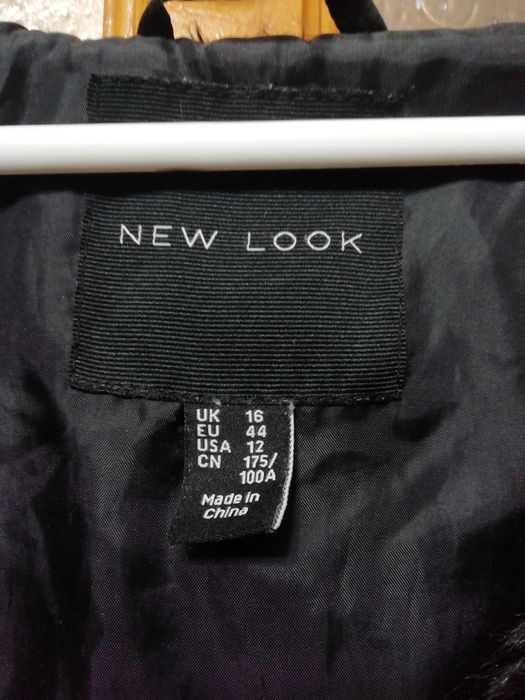 Полушубок штучний, жилет New Look