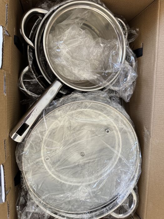Kit de panelas com 12 peças