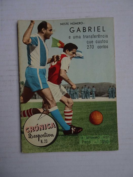 Revista Crónica Desportiva nº 23 (com cromos) Matateu