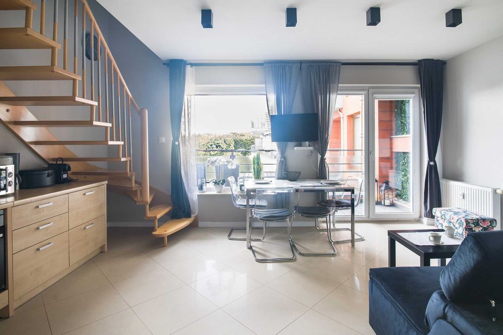 Apartament dwupoziomowy 56m2. ul.Portowa 14