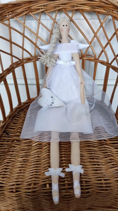 Lalka Tilda - pamiątka chrztu