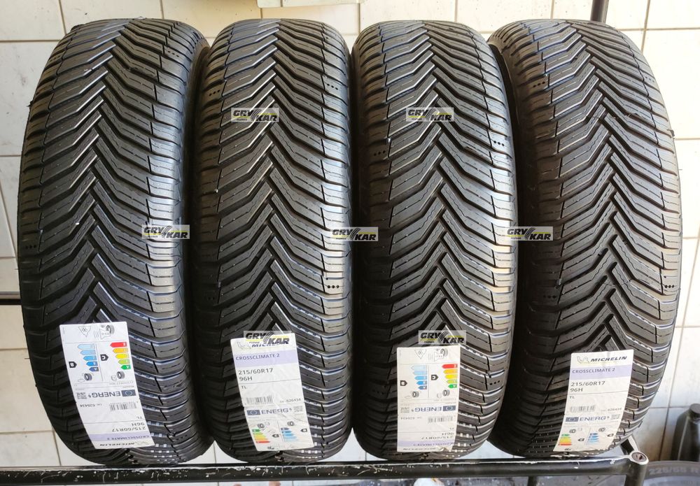 4x 215/60R17 Michelin CrossClimate 2 96H 2025r C/B/71dB 3 lata gwar.