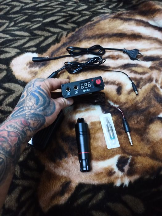 Тату машинка. Комплект.