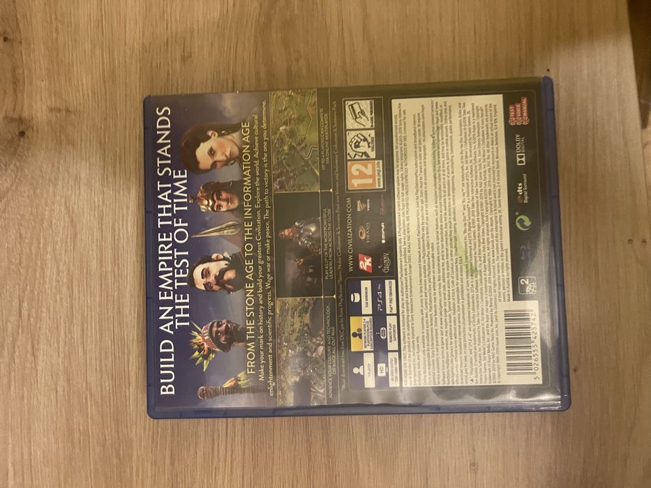 Civilation VI playstation 4 - płyta