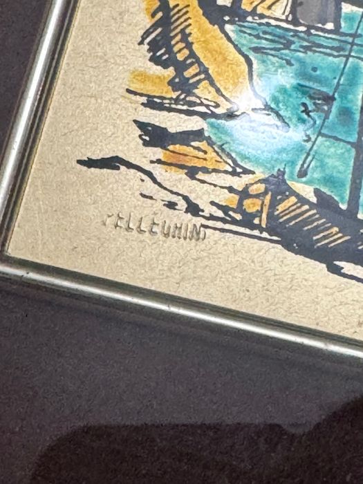 Вінтажна картина золото Італія