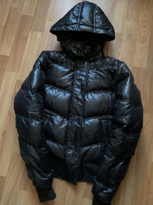 vintage глянцевая куртка lgb if miss sixty style пуховик женский