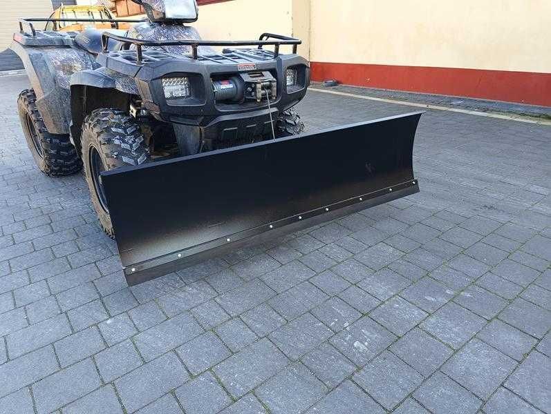 PROMOCJA – Pług śnieżny do quada 150 cm | Uniwersalny | Płyta montażowa w zestawie | Transport cała Polska