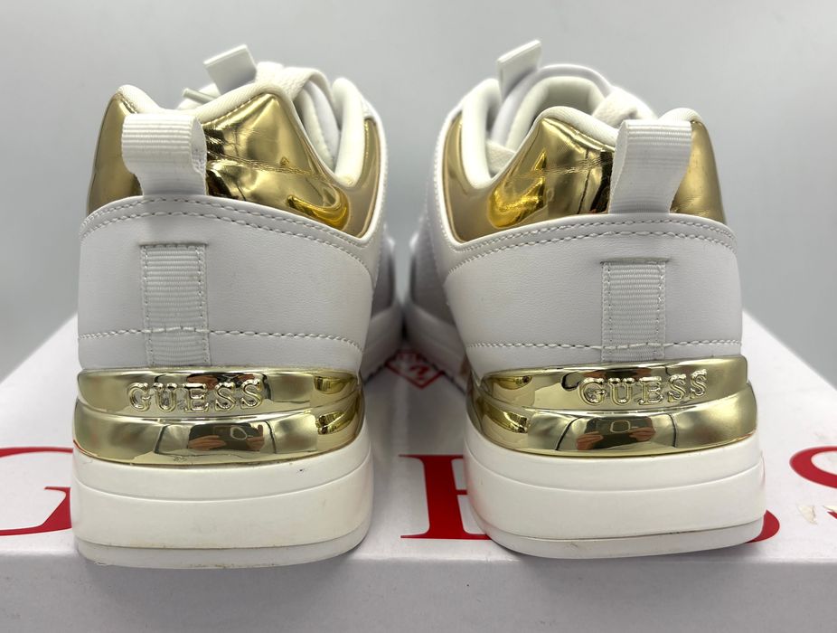 ‼️Nowe oryginalne sneakersy GUESS Marlyn białe 40 AZ 183 buty damskie